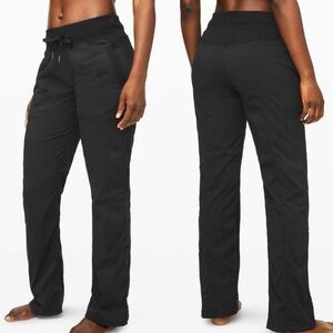 Lululemon Dance Studio Pant III (Regular) *Unlined Black  Size 10 FLAW READ